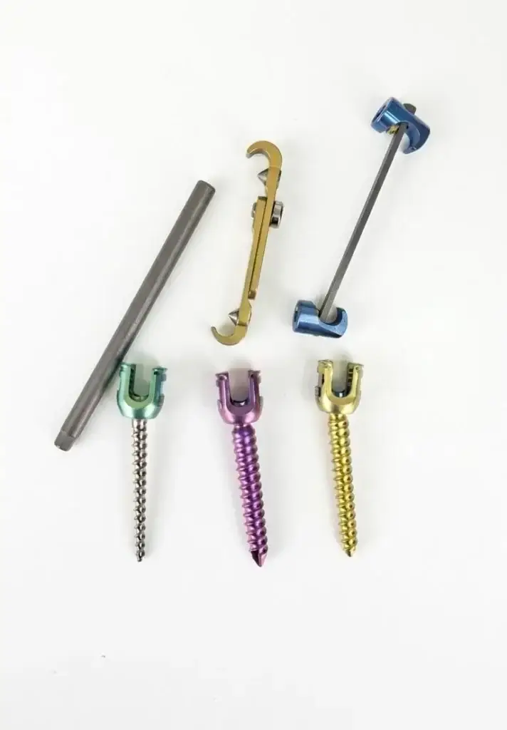 Lomber vida lomber rod lomber screw ameliyat malzemesi beyin cerrahi